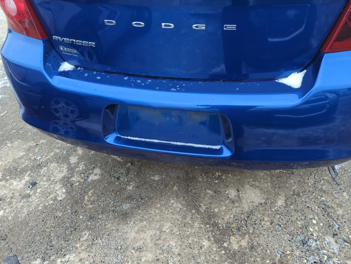 2011-2014 Dodge Avenger Rear Bumper Assembly Oem - Oemusedautoparts1.com
