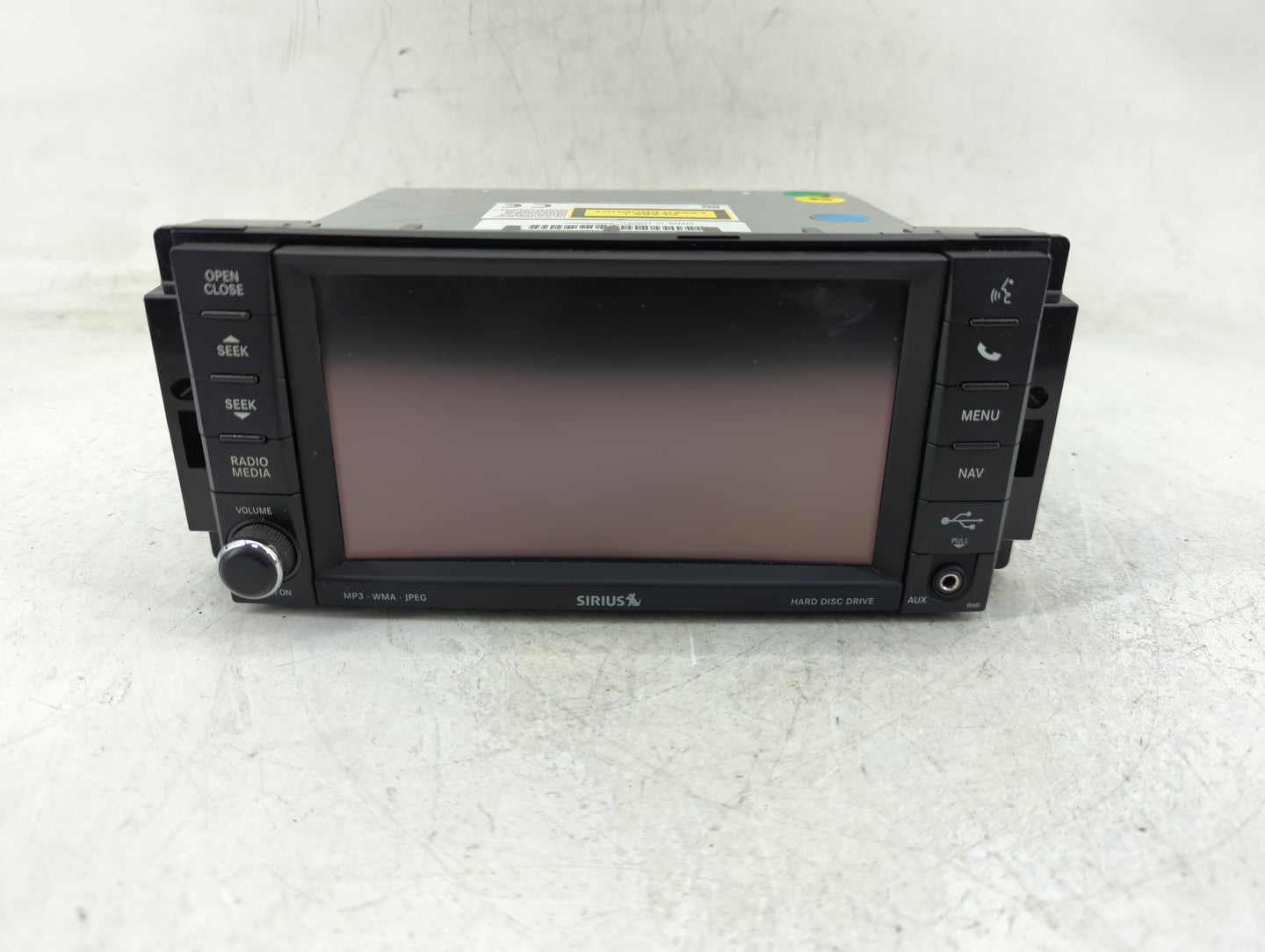 2013 Dodge Avenger Radio AM FM Cd Player Receiver Replacement P/N:P68092001AE P05091656AE Fits OEM Used Auto Parts - Oemused