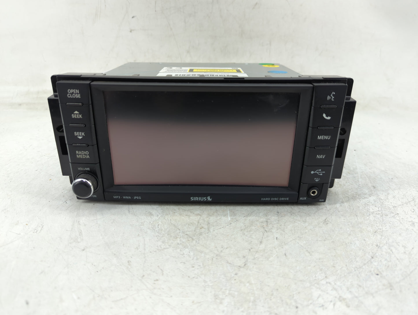 2013 Dodge Avenger Radio AM FM Cd Player Receiver Replacement P/N:P68092001AE P05091656AE Fits OEM Used Auto Parts - Oemused