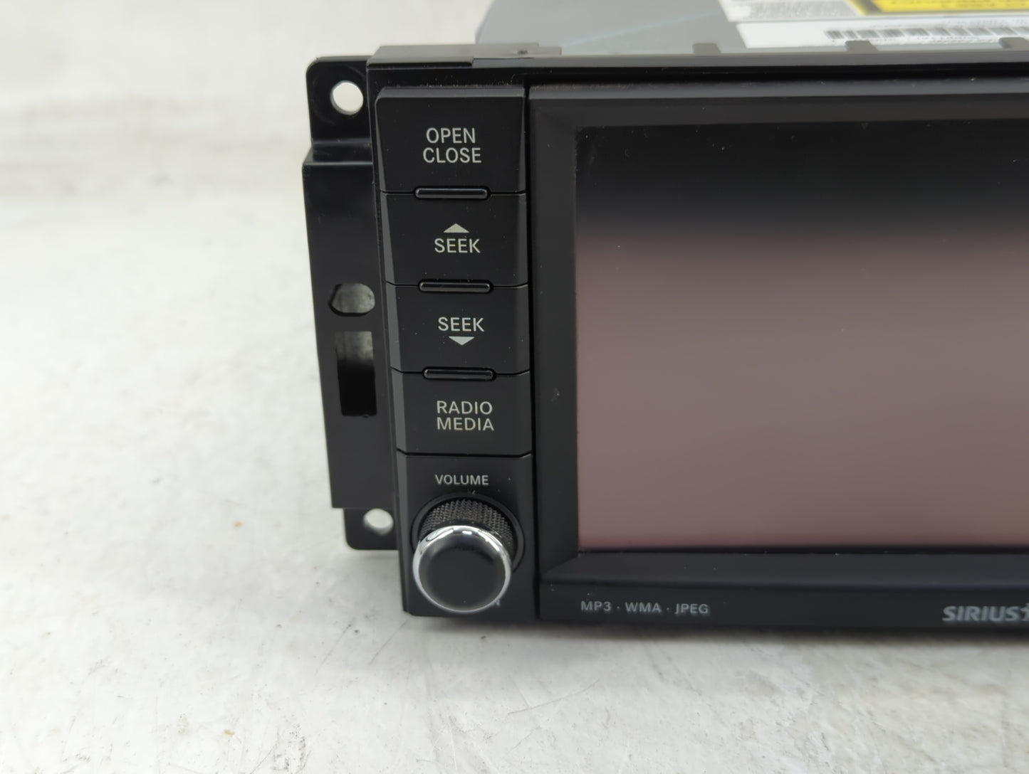2013 Dodge Avenger Radio AM FM Cd Player Receiver Replacement P/N:P68092001AE P05091656AE Fits OEM Used Auto Parts - Oemused
