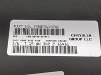 2013 Dodge Avenger Radio AM FM Cd Player Receiver Replacement P/N:P05091197AC Fits Fits 2012 2014 2015 2016 2017 OEM Used Au
