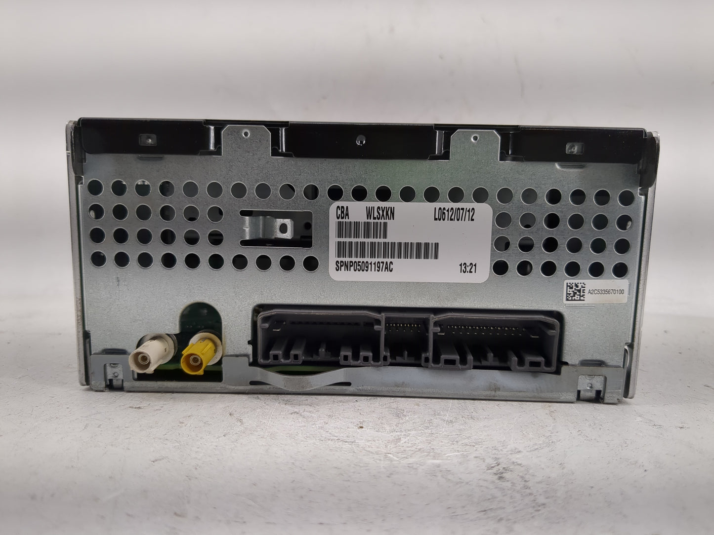 2013 Dodge Avenger Radio AM FM Cd Player Receiver Replacement P/N:P05091197AC Fits Fits 2012 2014 2015 2016 2017 OEM Used Au