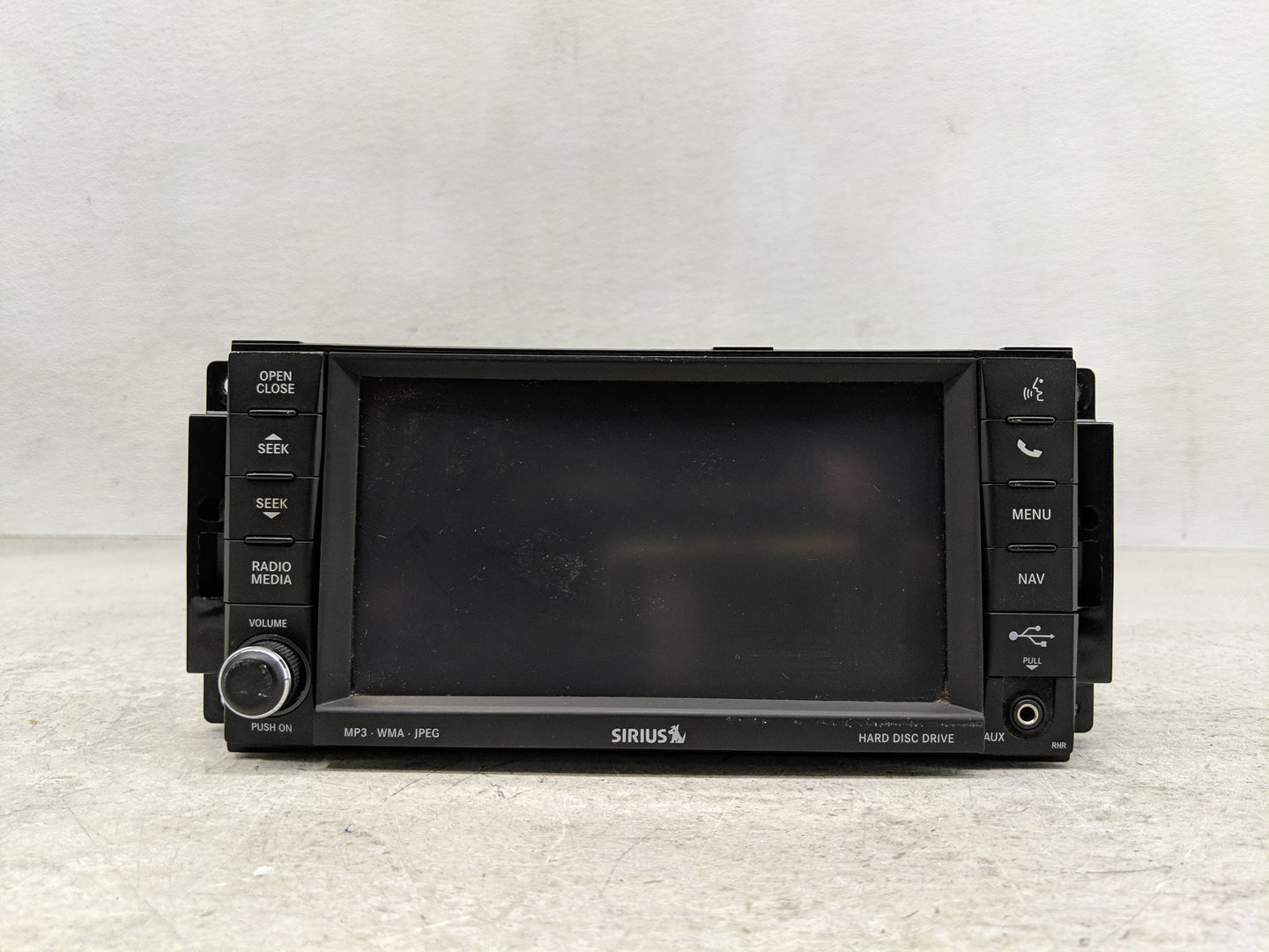 2013 Dodge Avenger Radio AM FM Cd Player Receiver Replacement P/N:P68092001AE P05091656AE Fits OEM Used Auto Parts - Oemused