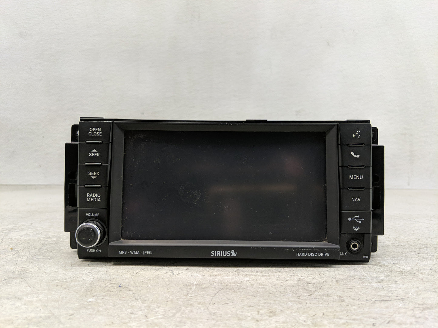 2013 Dodge Avenger Radio AM FM Cd Player Receiver Replacement P/N:P68092001AE P05091656AE Fits OEM Used Auto Parts - Oemused