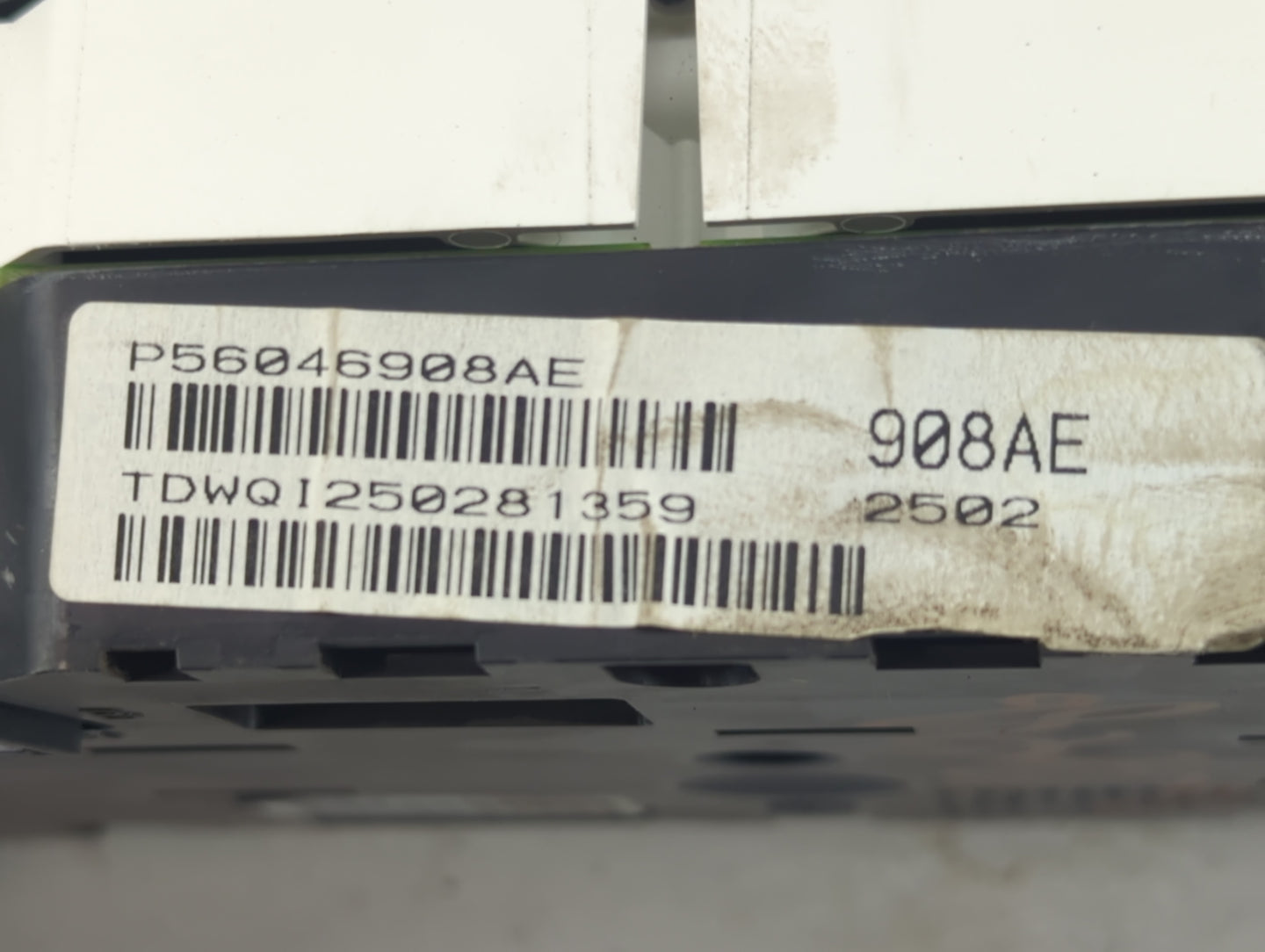 2011-2014 Dodge Avenger Instrument Cluster Speedometer Gauges P/N:P56046908AE Fits Fits 2011 2012 2013 2014 OEM Used Auto Pa