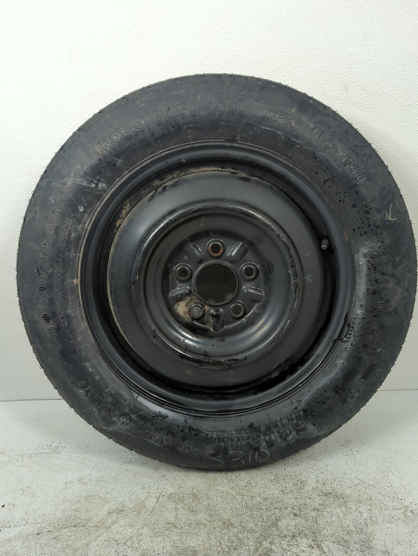 2008-2014 Dodge Avenger Spare Donut Tire Wheel Rim Oem 1305944 - Oemusedautoparts1.com