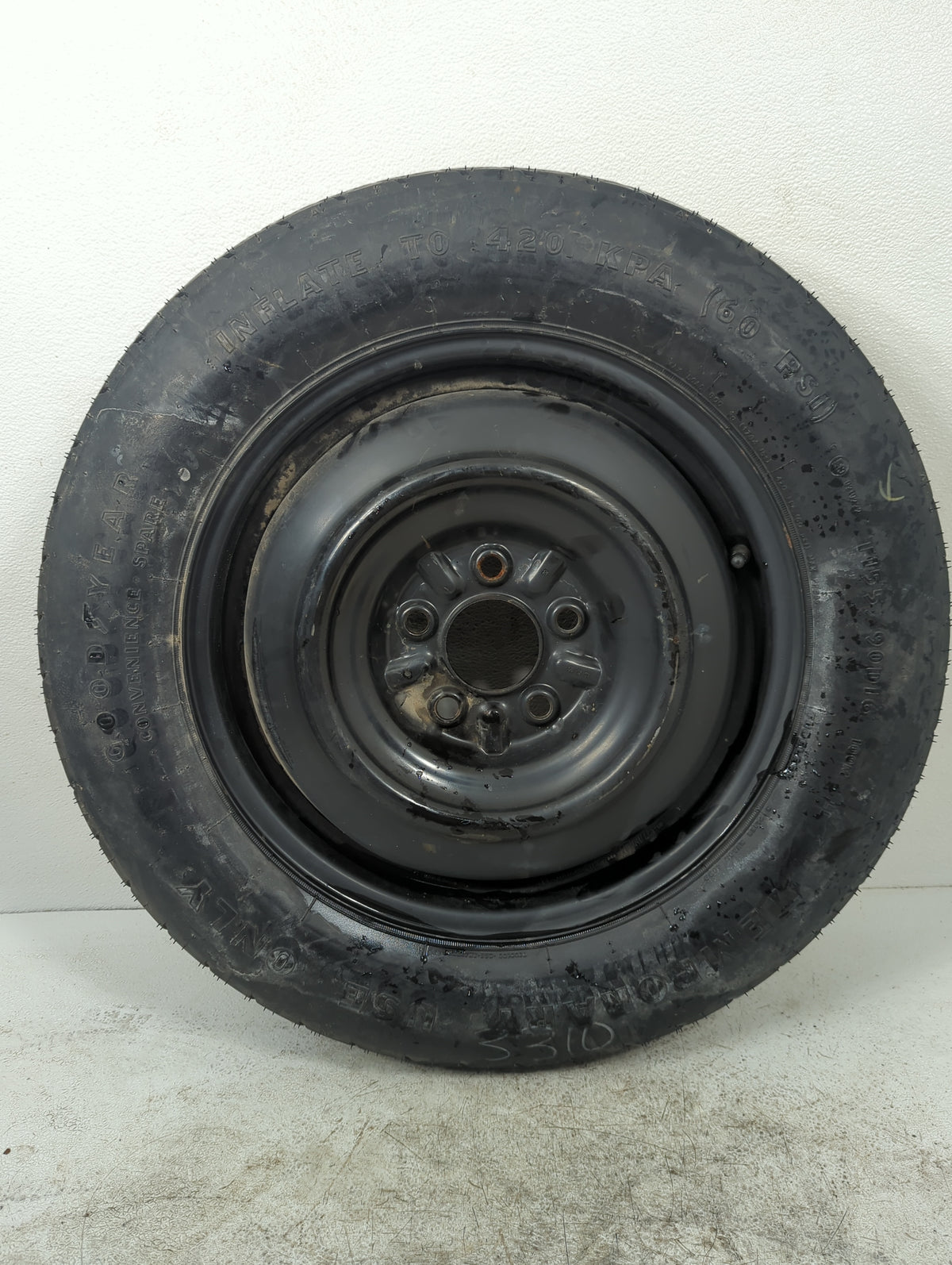 2008-2014 Dodge Avenger Spare Donut Tire Wheel Rim Oem 1305944 - Oemusedautoparts1.com