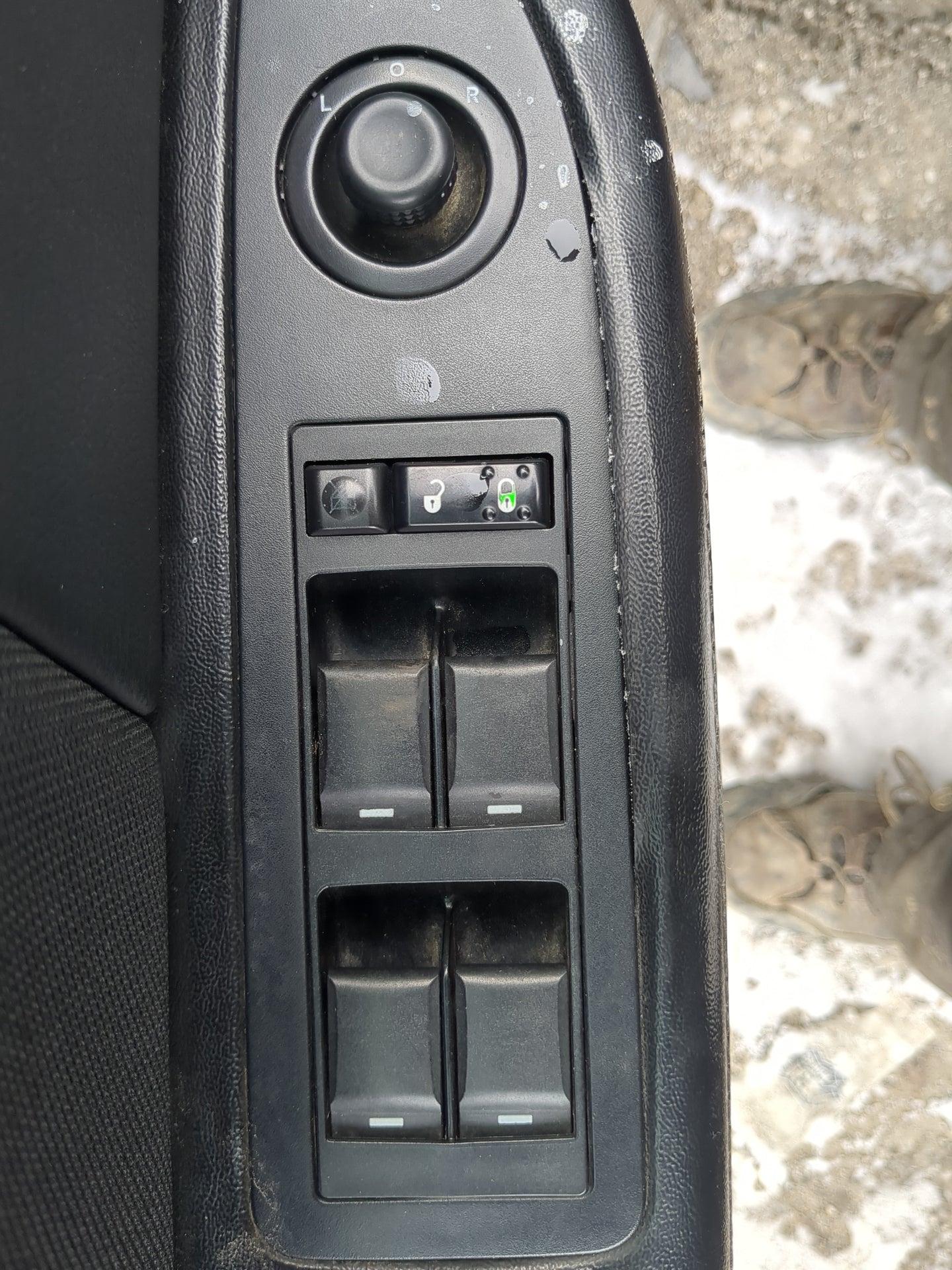 2008-2014 Dodge Avenger Master Power Window Switch Replacement Driver Side Left Fits OEM Used Auto Parts - Oemusedautoparts1
