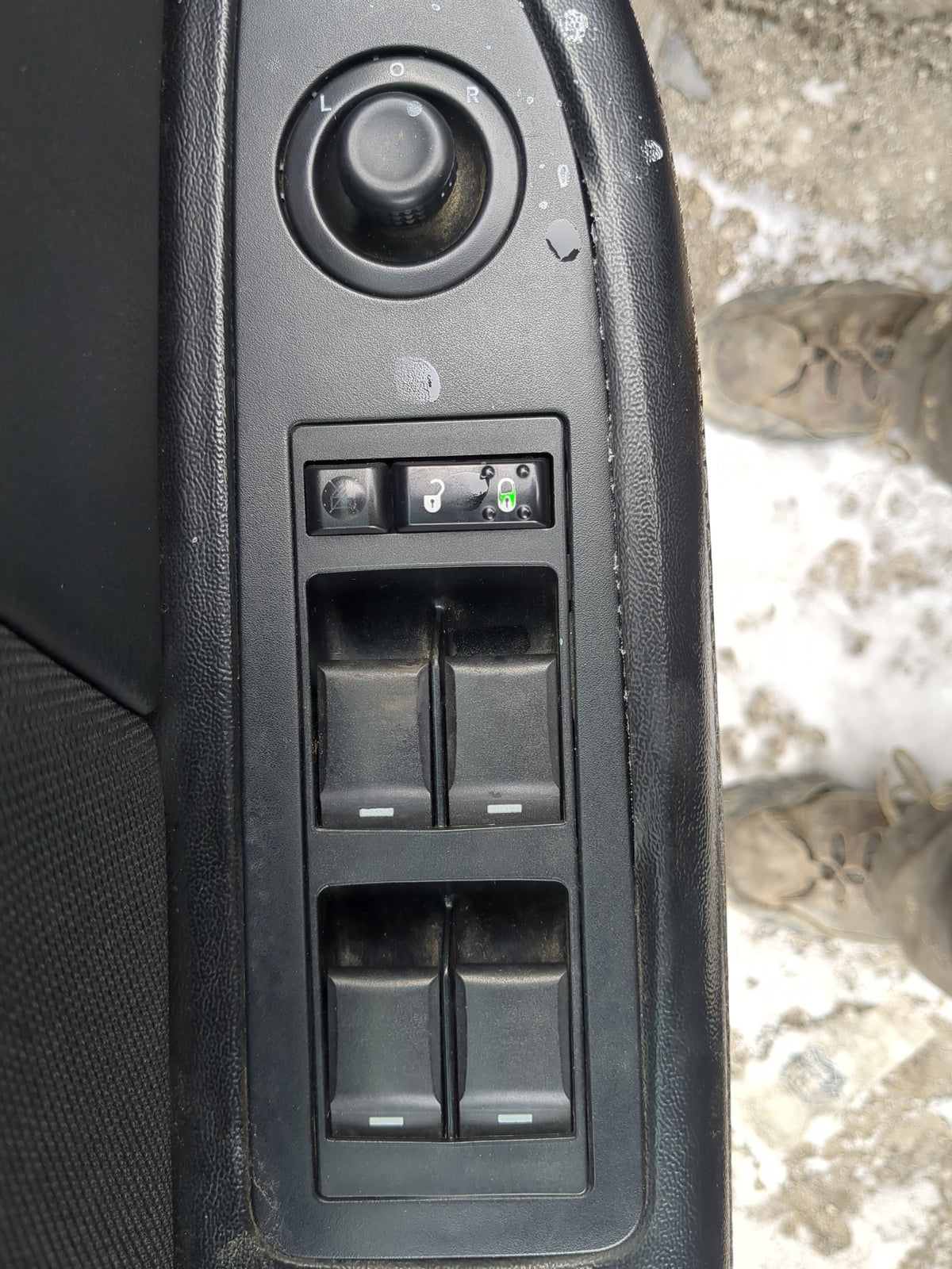 2008-2014 Dodge Avenger Master Power Window Switch Replacement Driver Side Left Fits OEM Used Auto Parts - Oemusedautoparts1