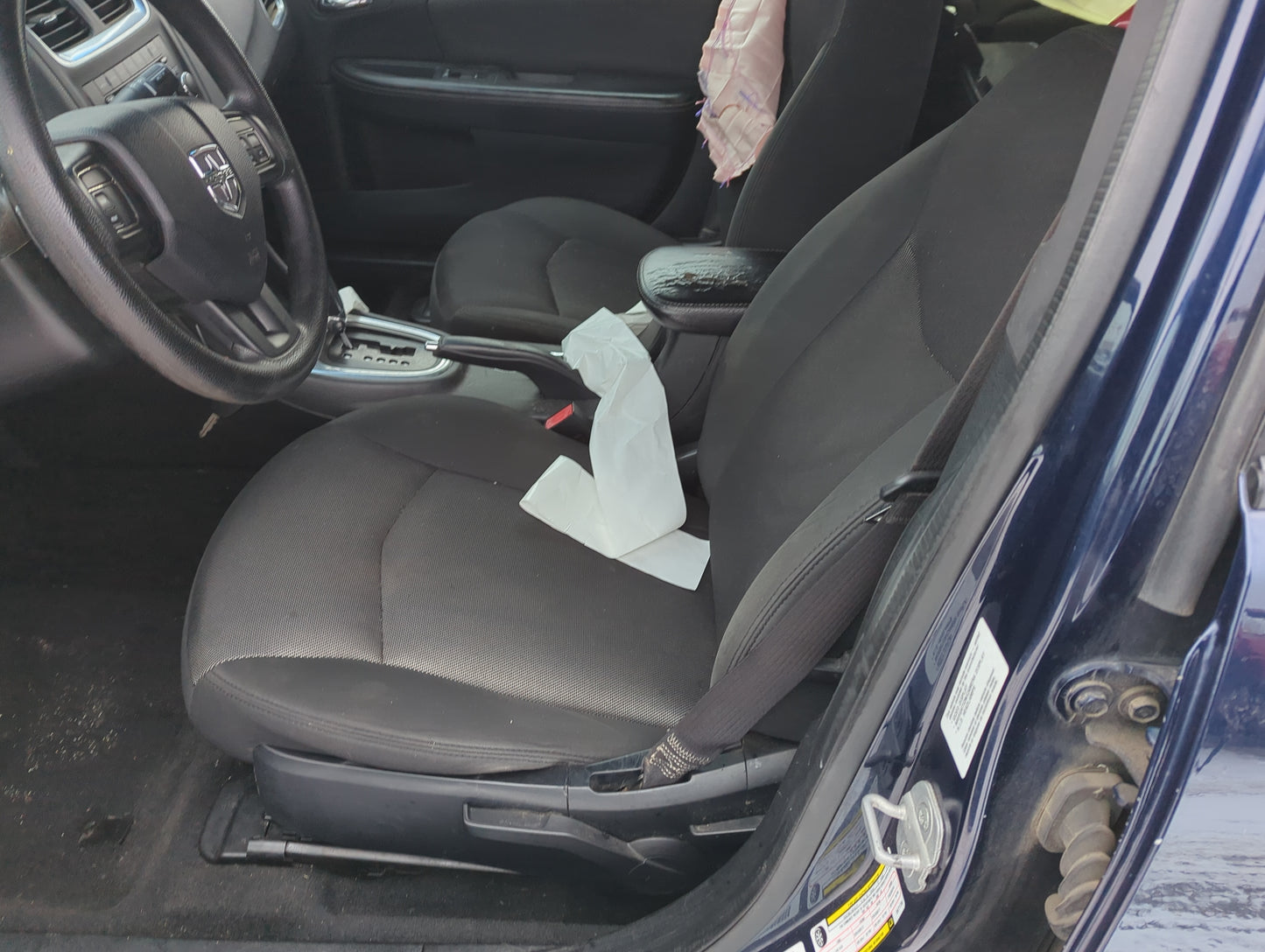 2011-2014 Dodge Avenger Driver Front Seat Oem 1312156 - Oemusedautoparts1.com