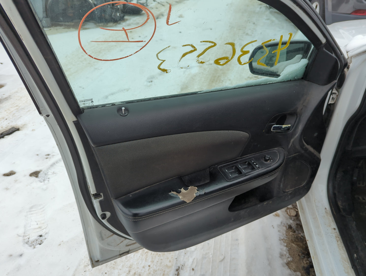 2013 Dodge Avenger Front Left Driver Interior Door Panel Trim - Oemusedautoparts1.com
