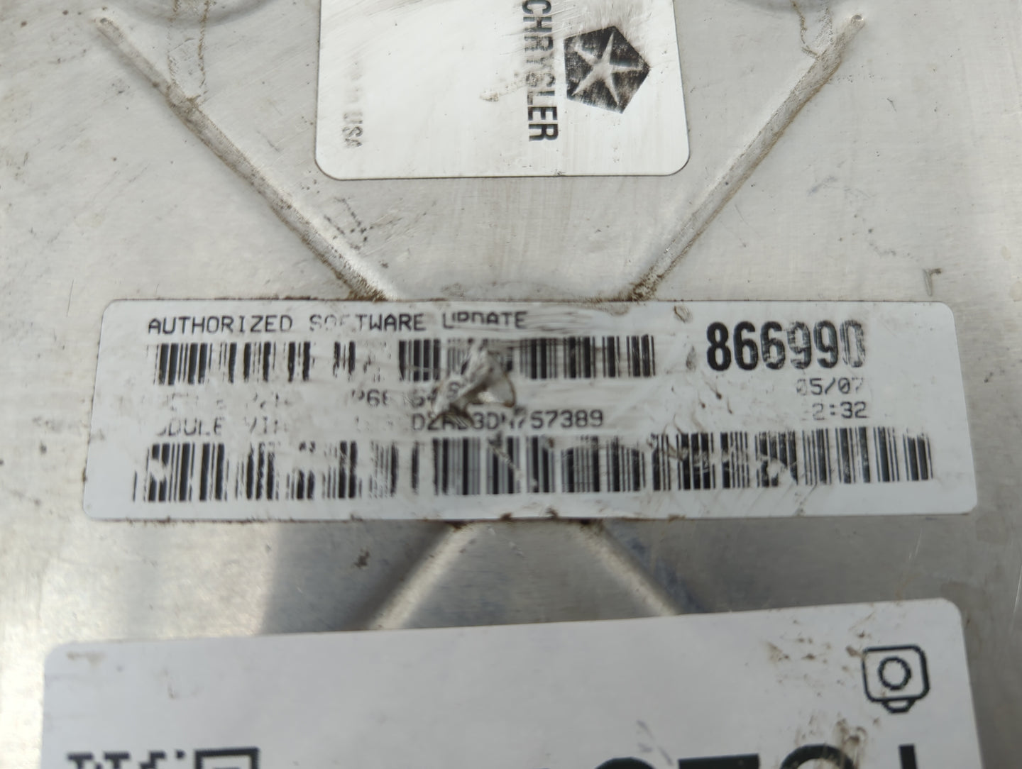 2013 Dodge Avenger PCM Engine Control Computer ECU ECM PCU OEM P/N:P05150761AB Fits OEM Used Auto Parts - Oemusedautoparts1.
