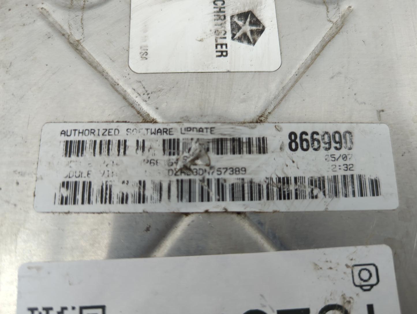2013 Dodge Avenger PCM Engine Control Computer ECU ECM PCU OEM P/N:P05150761AB Fits OEM Used Auto Parts - Oemusedautoparts1.