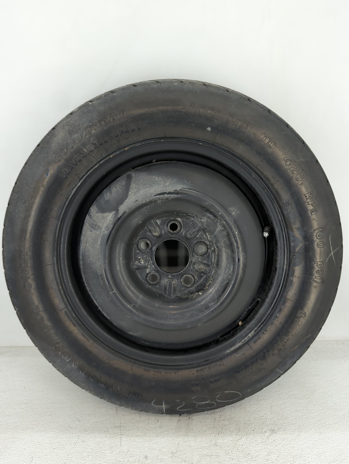 2008-2014 Dodge Avenger Spare Donut Tire Wheel Rim Oem - Oemusedautoparts1.com