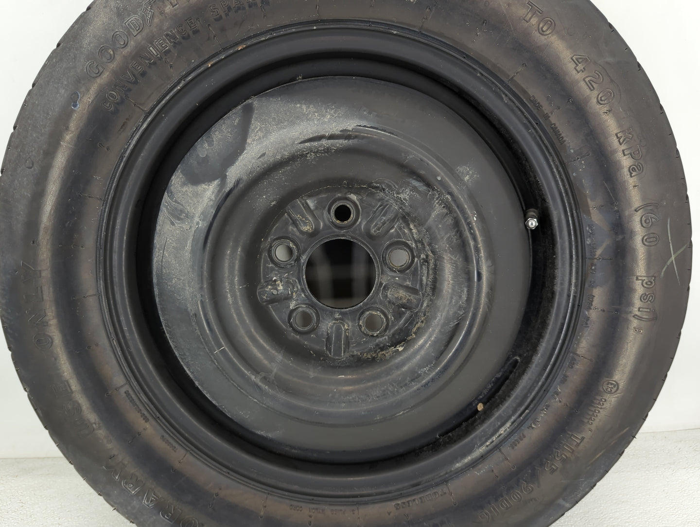 2008-2014 Dodge Avenger Spare Donut Tire Wheel Rim Oem - Oemusedautoparts1.com