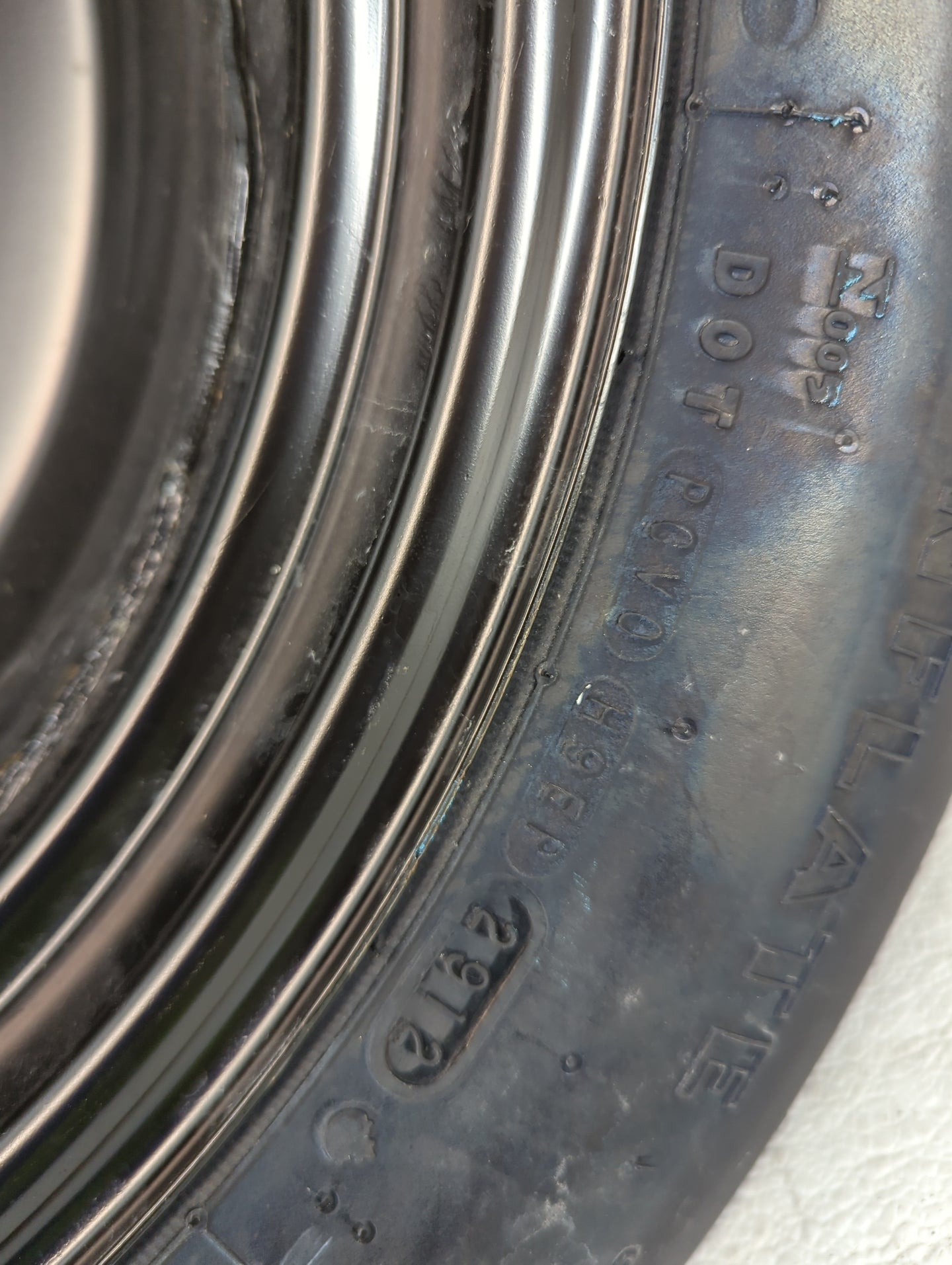 2008-2014 Dodge Avenger Spare Donut Tire Wheel Rim Oem - Oemusedautoparts1.com