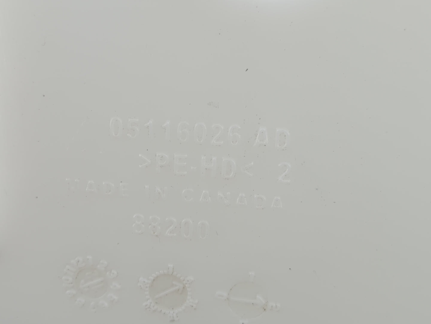 2011-2014 Dodge Avenger Windshield Washer Fluid Reservoir Bottle Oem - Oemusedautoparts1.com