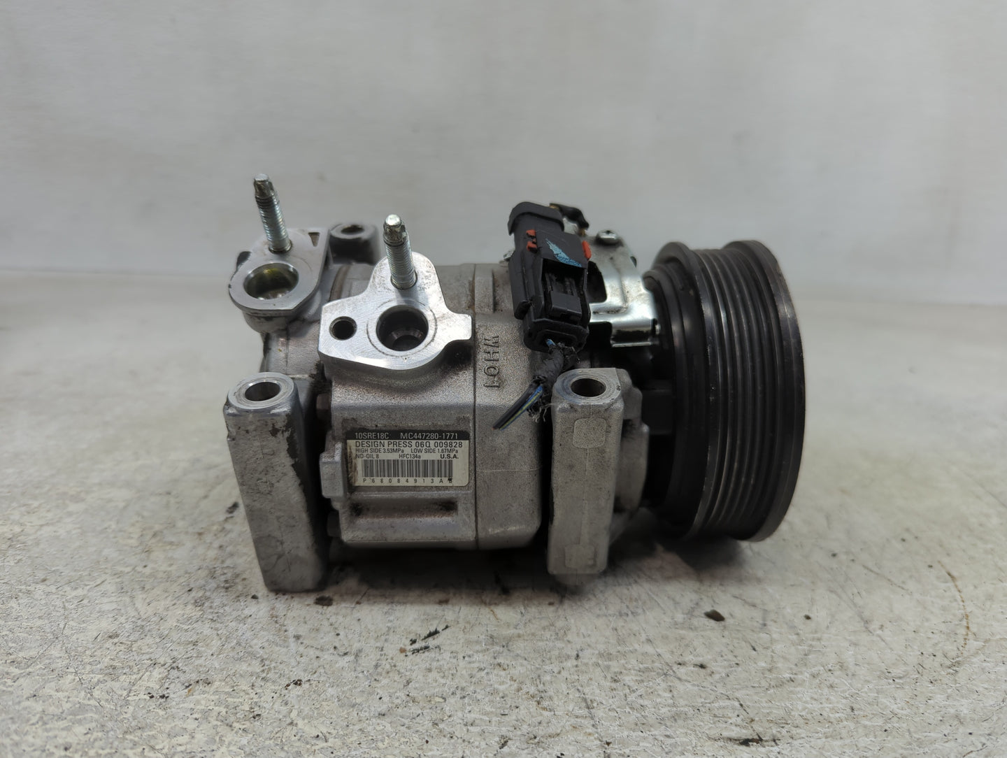 2011-2014 Dodge Avenger Air Conditioning A/c Ac Compressor Oem - Oemusedautoparts1.com