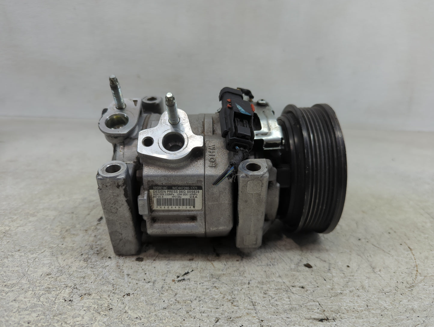 2011-2014 Dodge Avenger Air Conditioning A/c Ac Compressor Oem - Oemusedautoparts1.com