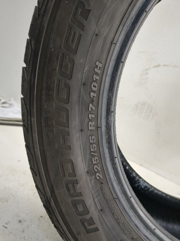 Used Tire 225/55R17 ROADHUGGER GTP AS/02 101H - Tread Depth 10/32