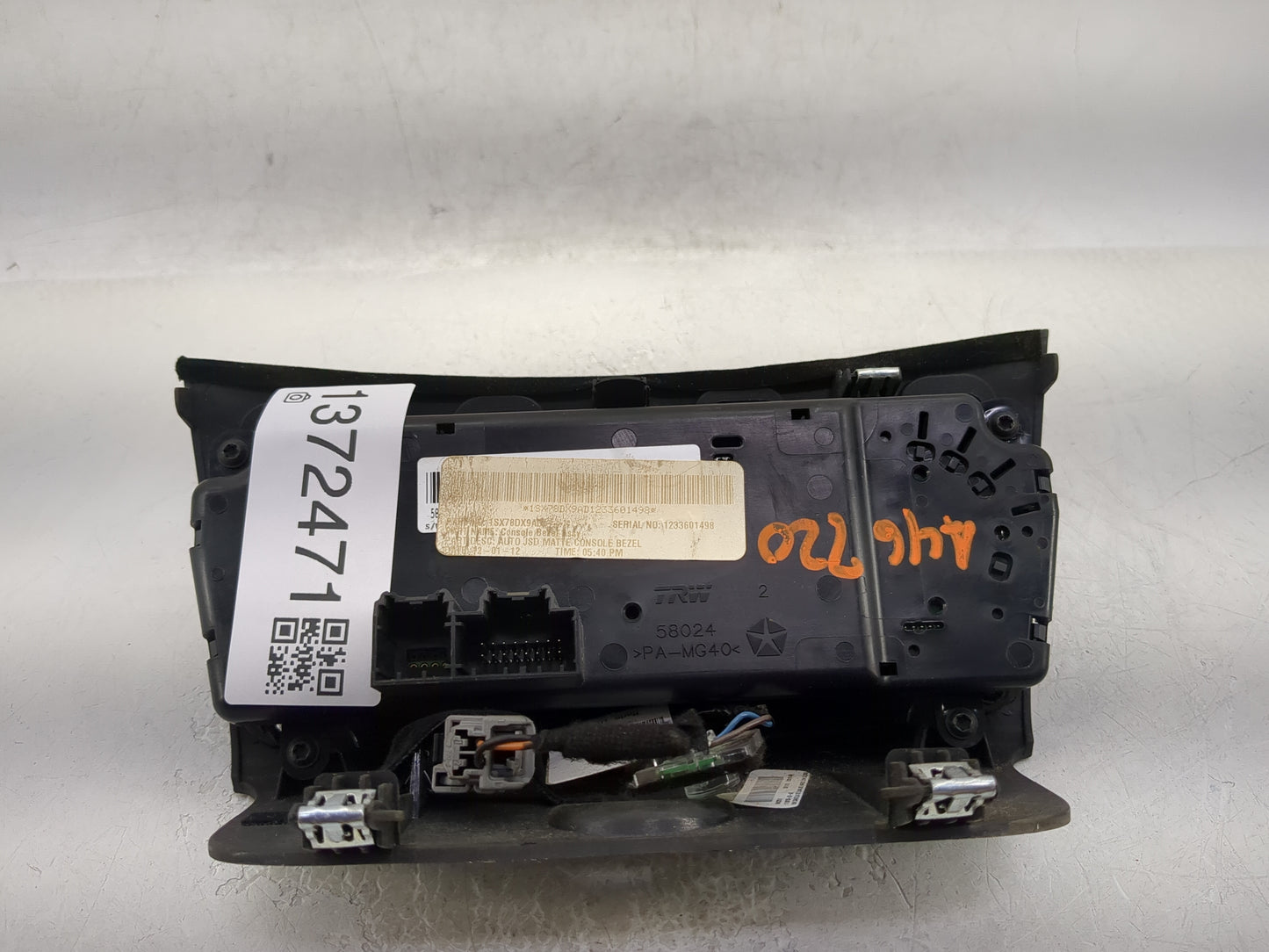 2008-2014 Dodge Avenger Climate Control Module Temperature AC/Heater Replacement Fits Fits 2008 2009 2010 2011 2012 2013 201