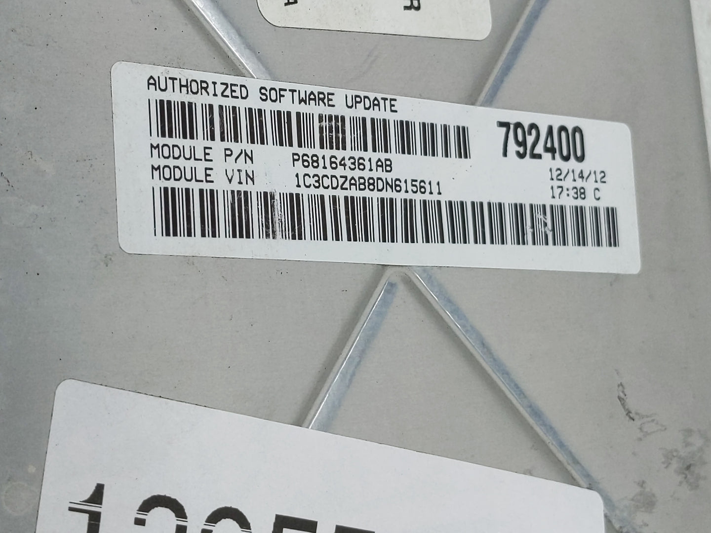 2013 Dodge Avenger PCM Engine Control Computer ECU ECM PCU OEM P/N:P05150761AB Fits OEM Used Auto Parts - Oemusedautoparts1.