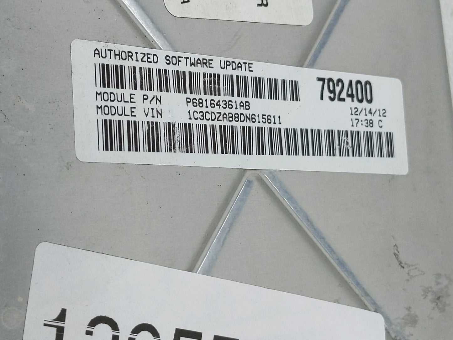 2013 Dodge Avenger PCM Engine Control Computer ECU ECM PCU OEM P/N:P05150761AB Fits OEM Used Auto Parts - Oemusedautoparts1.