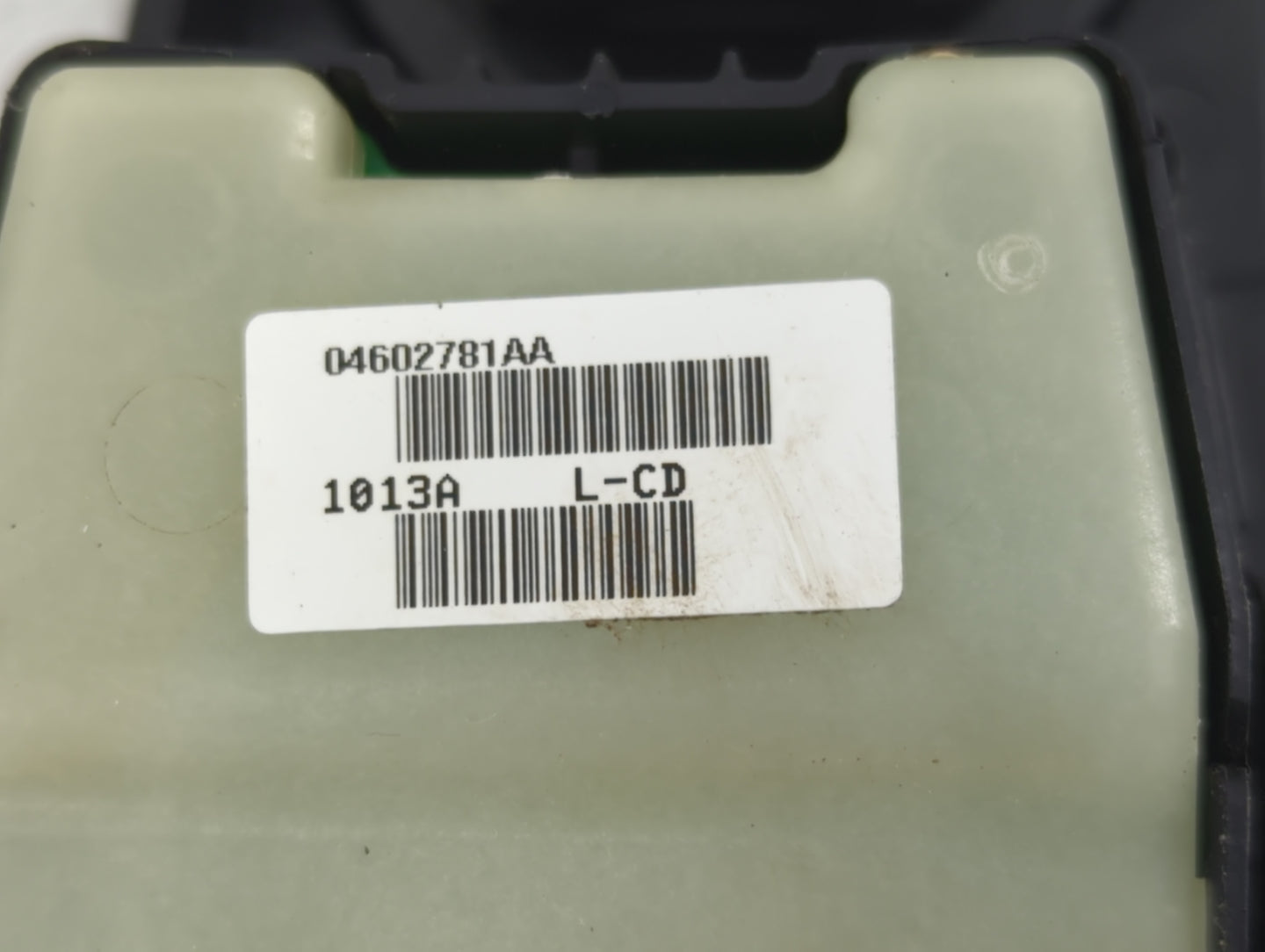 2008-2014 Dodge Avenger Master Power Window Switch Replacement Driver Side Left P/N:04602781AA Fits OEM Used Auto Parts - Oe