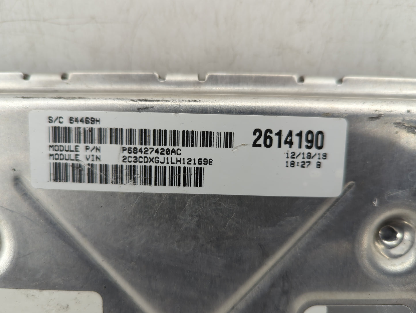2013 Dodge Avenger PCM Engine Control Computer ECU ECM PCU OEM P/N:P68427420AC Fits OEM Used Auto Parts - Oemusedautoparts1.