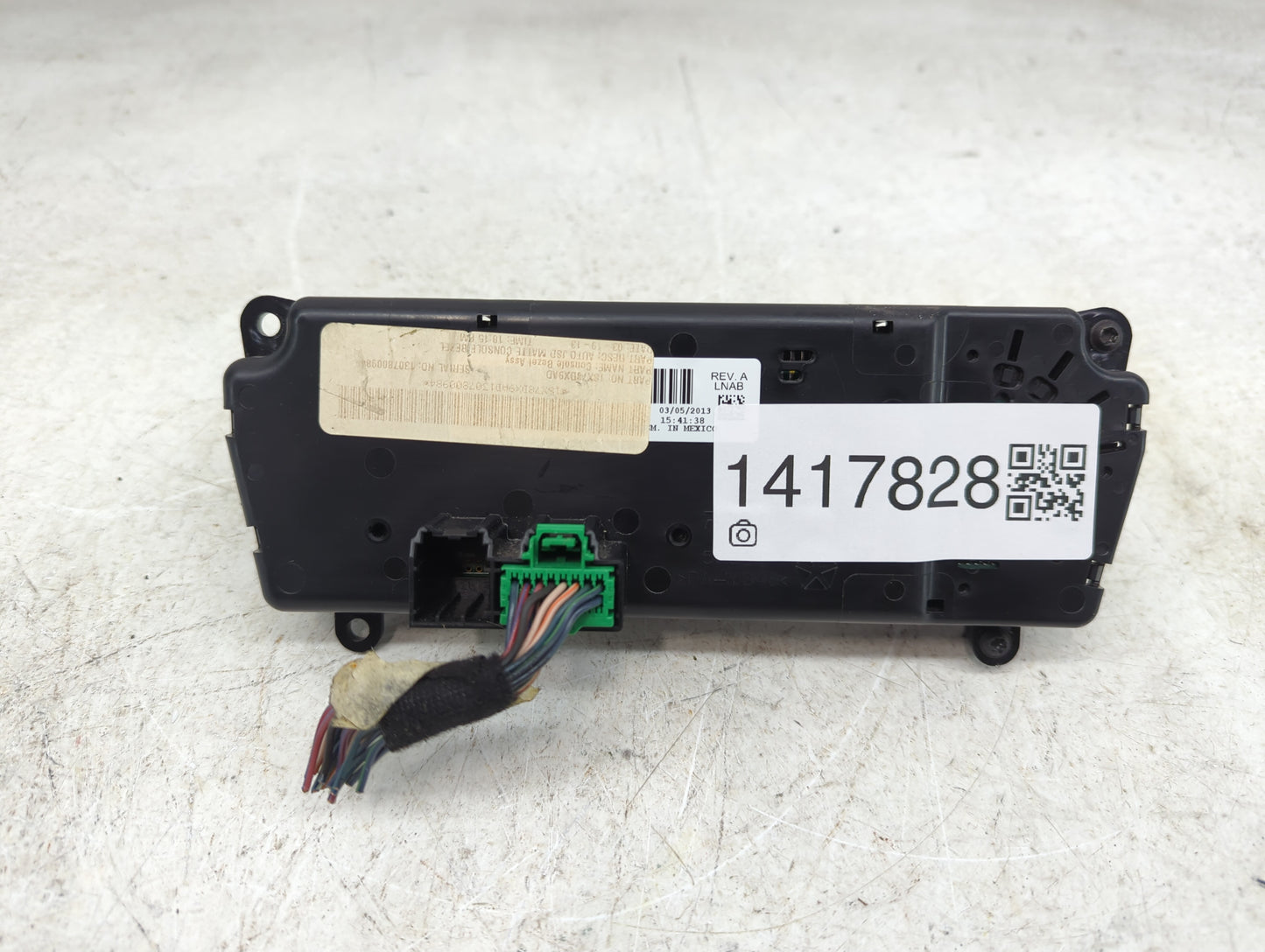 2008-2014 Dodge Avenger Climate Control Module Temperature AC/Heater Replacement Fits Fits 2008 2009 2010 2011 2012 2013 201