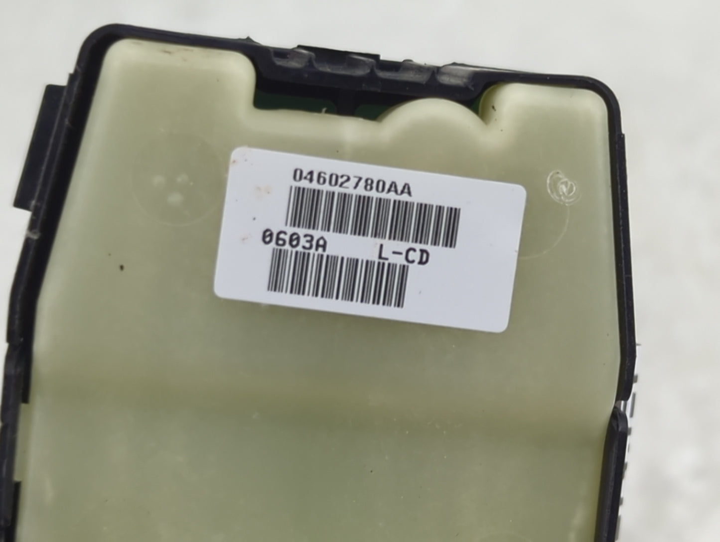 2008-2014 Dodge Avenger Master Power Window Switch Replacement Driver Side Left P/N:04602780AA Fits OEM Used Auto Parts - Oe