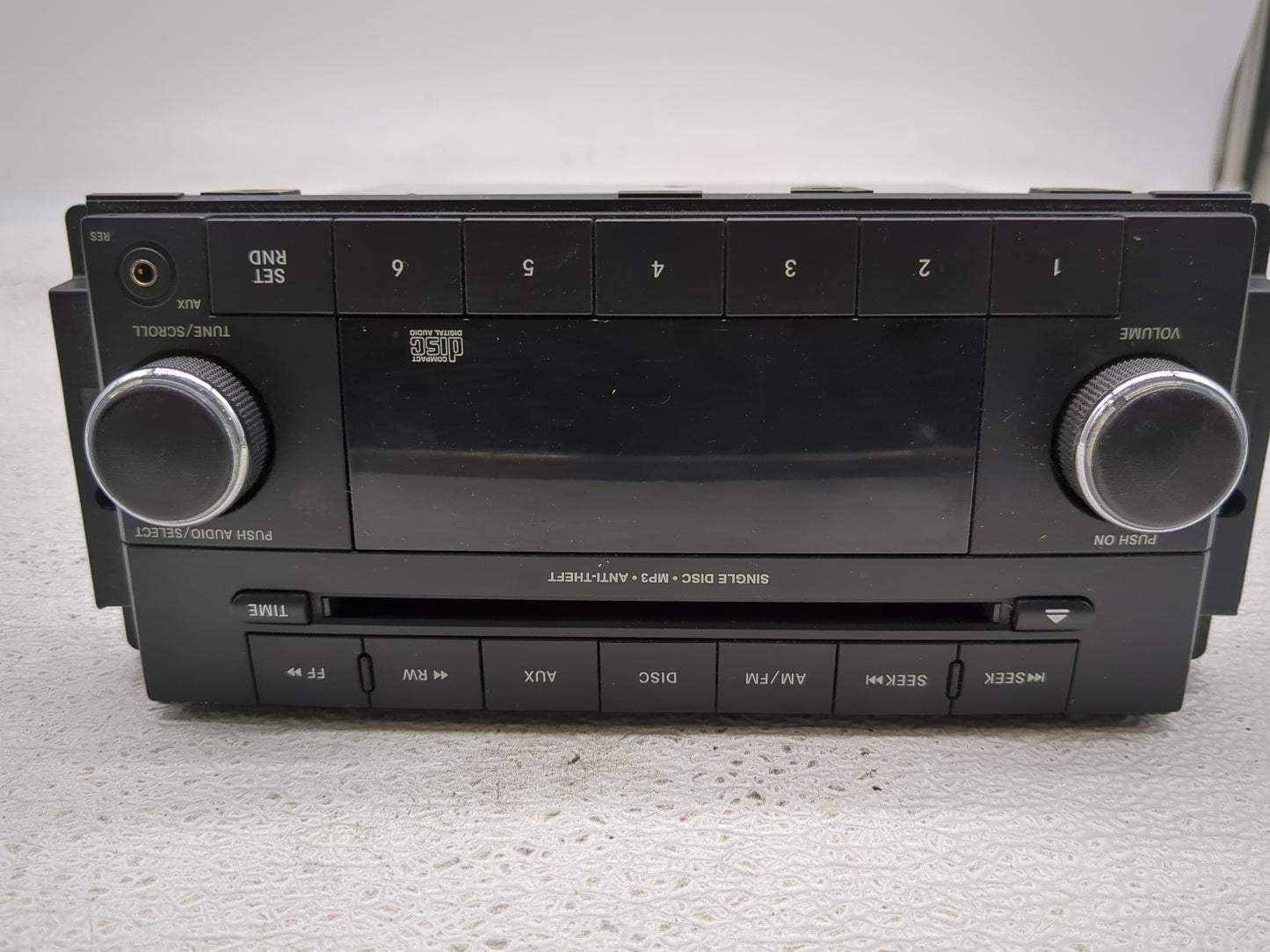 2013-2014 Dodge Avenger Radio AM FM Cd Player Receiver Replacement P/N:05091195AB Fits Fits 2012 2013 2014 2015 2016 2017 OE