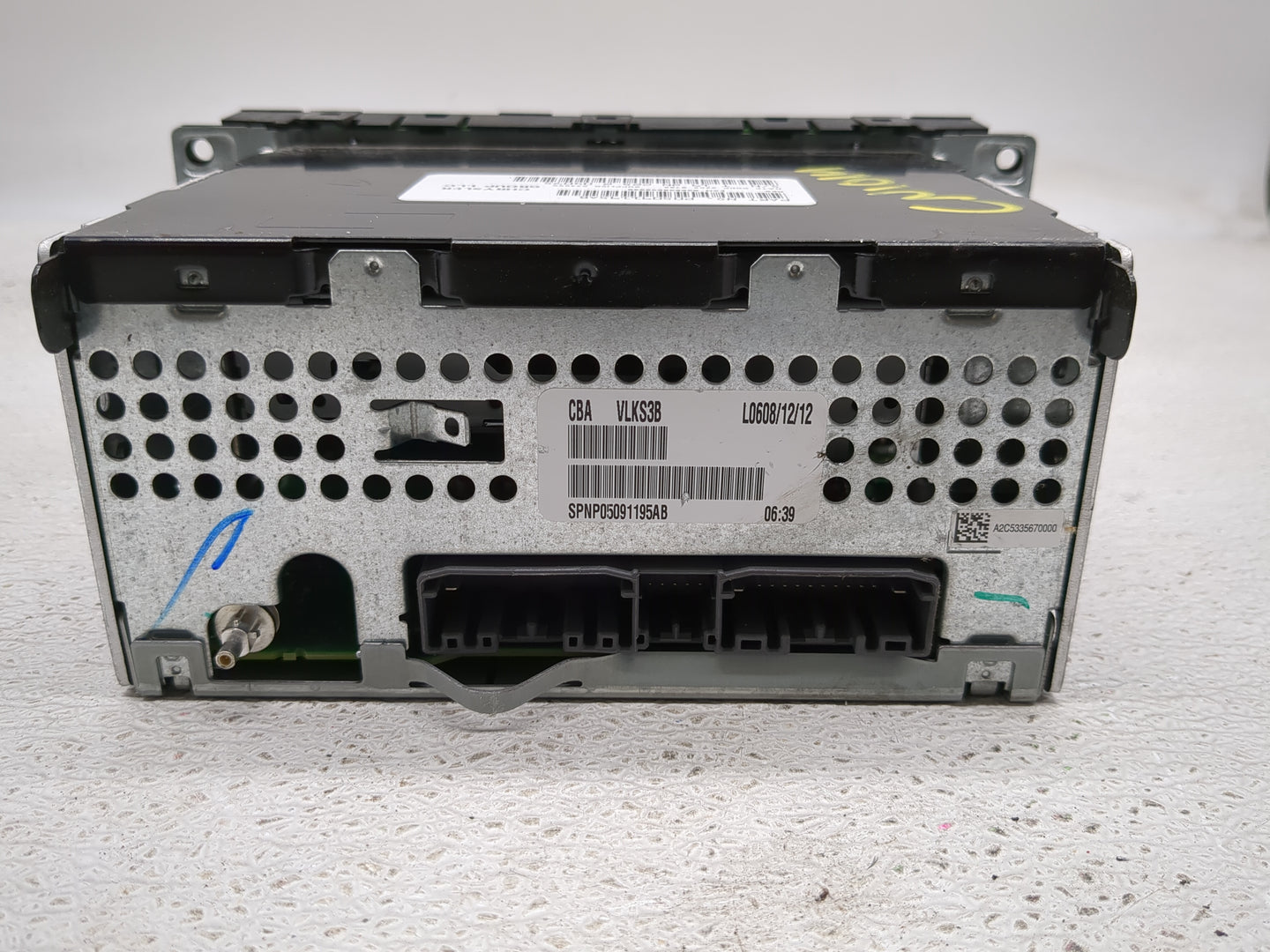 2013-2014 Dodge Avenger Radio AM FM Cd Player Receiver Replacement P/N:05091195AB Fits Fits 2012 2013 2014 2015 2016 2017 OE
