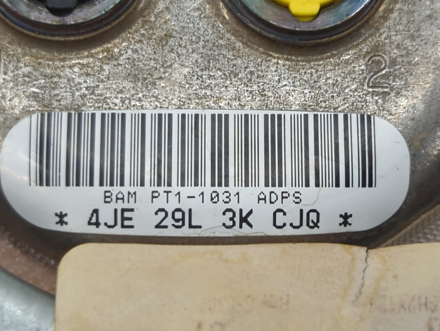 2013 Dodge Avenger Air Bag Driver Left Steering Wheel Mounted P/N:PT1-1031 4JE29L3KCJQ Fits OEM Used Auto Parts - Oemusedaut