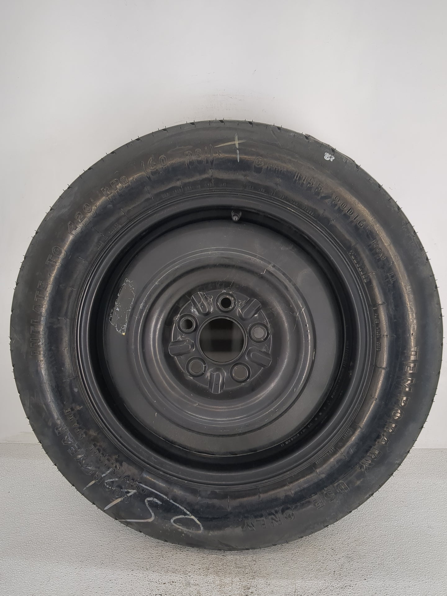 2008-2014 Dodge Avenger Spare Donut Tire Wheel Rim Oem 1462428 - Oemusedautoparts1.com