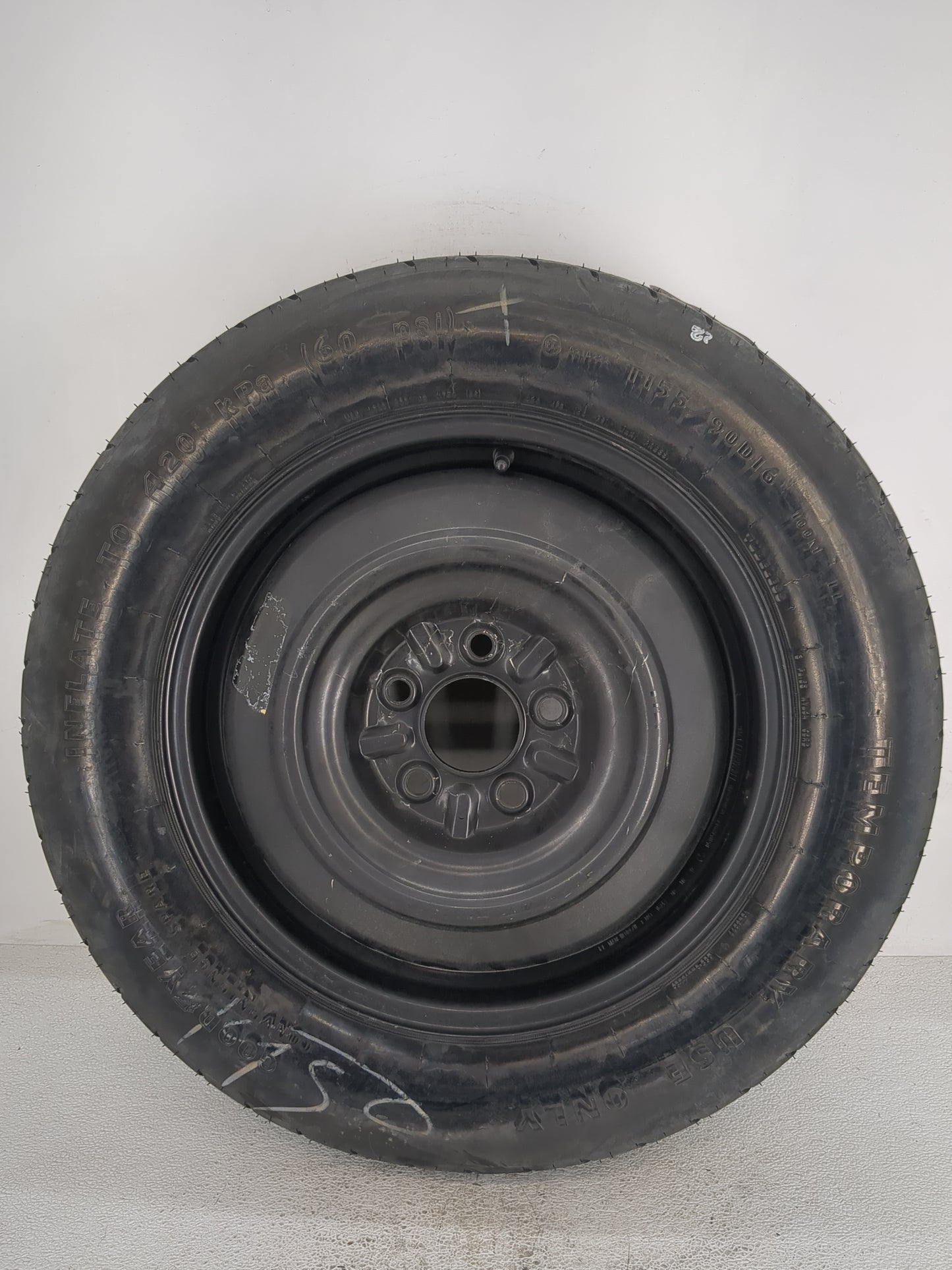 2008-2014 Dodge Avenger Spare Donut Tire Wheel Rim Oem 1462428 - Oemusedautoparts1.com