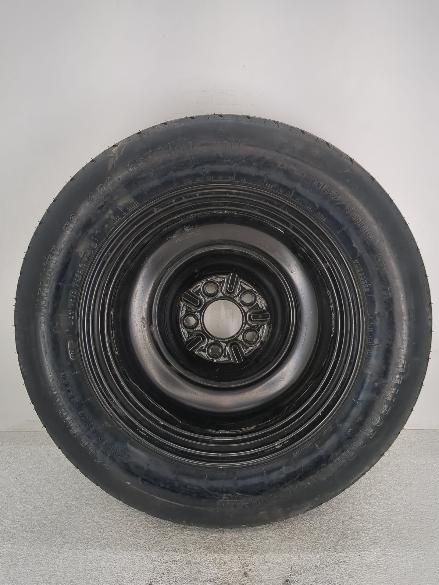 2008-2014 Dodge Avenger Spare Donut Tire Wheel Rim Oem 1462428 - Oemusedautoparts1.com