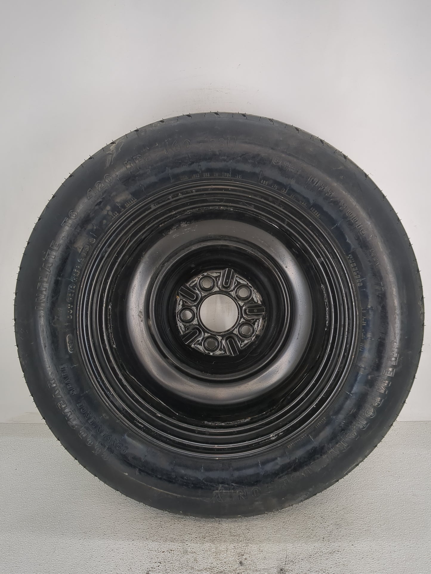2008-2014 Dodge Avenger Spare Donut Tire Wheel Rim Oem 1462428 - Oemusedautoparts1.com
