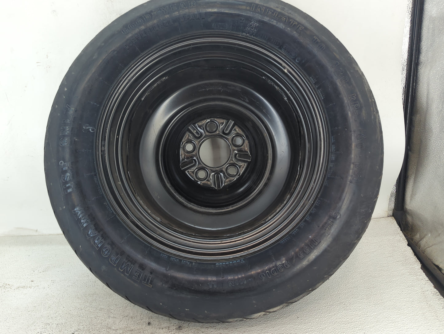 2008-2014 Dodge Avenger Spare Donut Tire Wheel Rim Oem 1486966 - Oemusedautoparts1.com