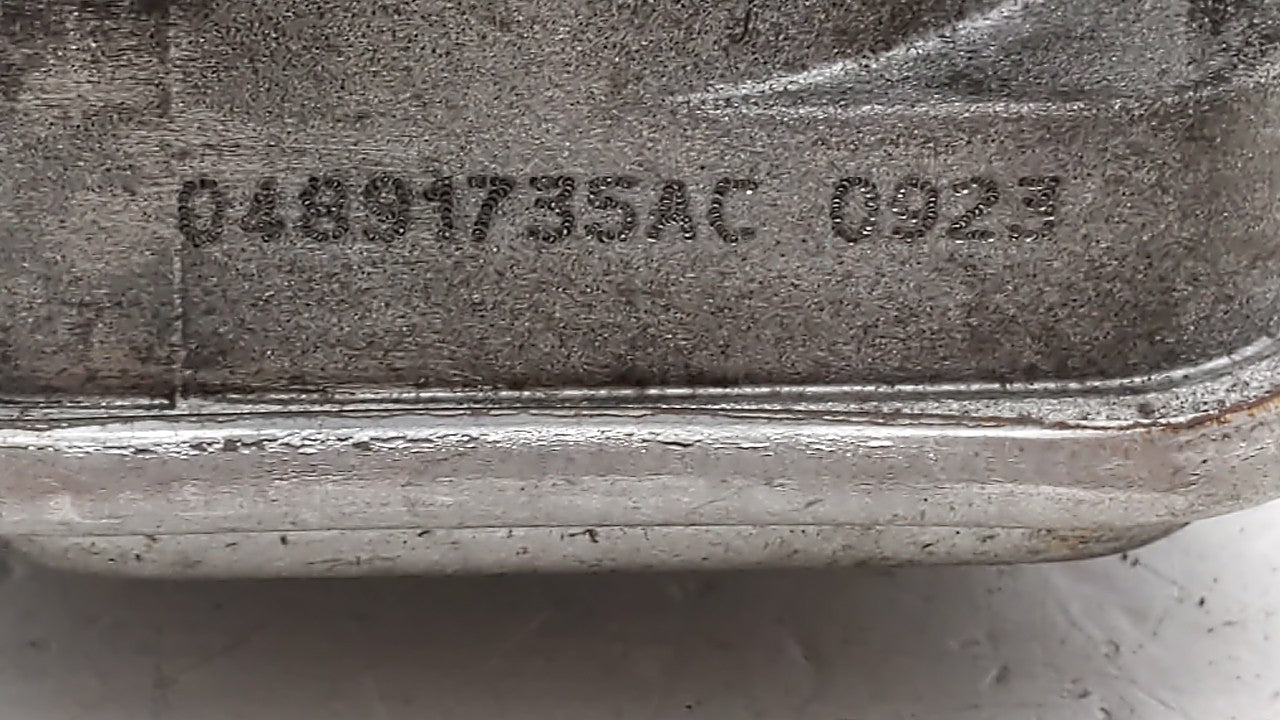 2008-2014 Dodge Avenger Throttle Body P/N:04891735AD 68366012AB Fits OEM Used Auto Parts - Oemusedautoparts1.com