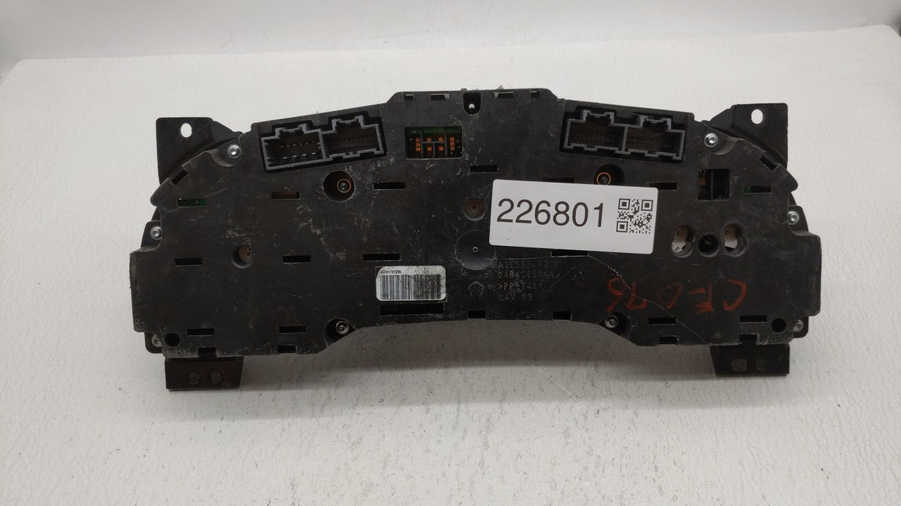 2011-2014 Dodge Avenger Instrument Cluster Speedometer Gauges P/N:P56046511AH P56046513AH Fits Fits 2011 2012 2013 2014 OEM 