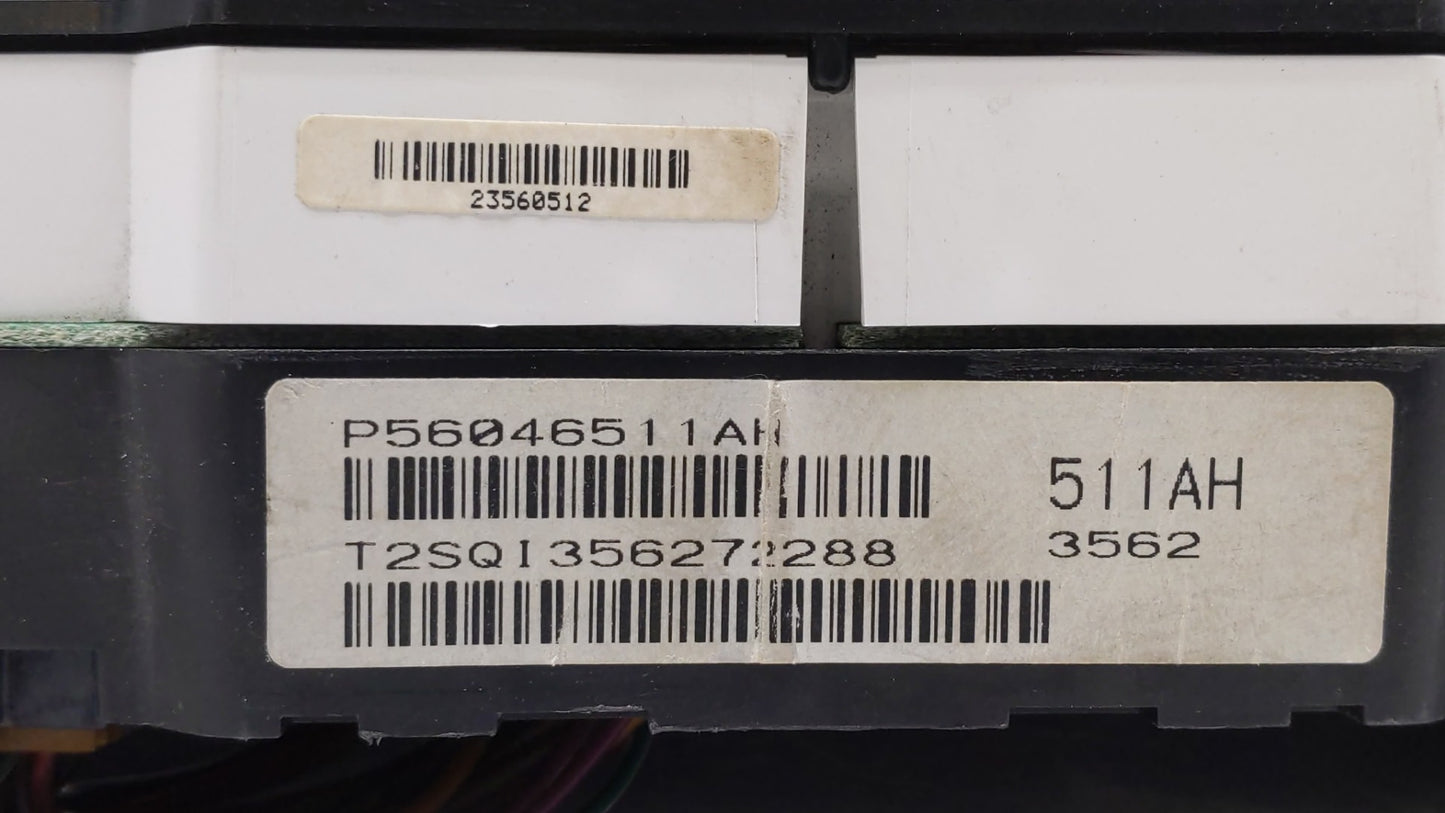 2011-2014 Dodge Avenger Instrument Cluster Speedometer Gauges P/N:P56046511AH P56046511AF Fits Fits 2011 2012 2013 2014 OEM 