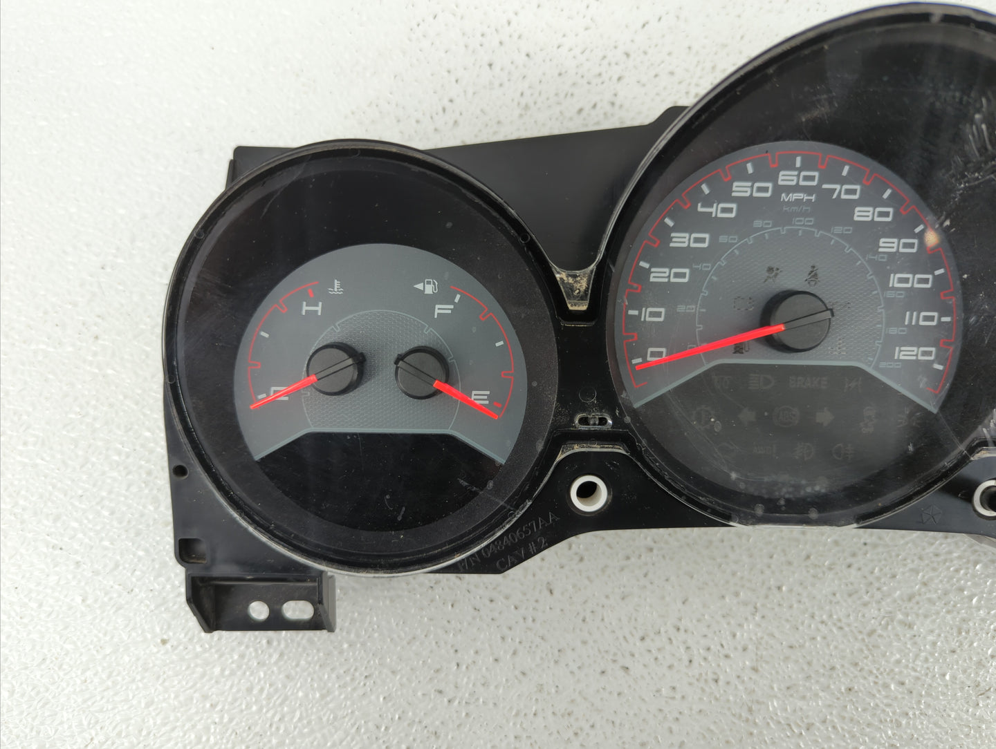 2011-2014 Dodge Avenger Instrument Cluster Speedometer Gauges P/N:P56046511AH P56046511AF Fits Fits 2011 2012 2013 2014 OEM 