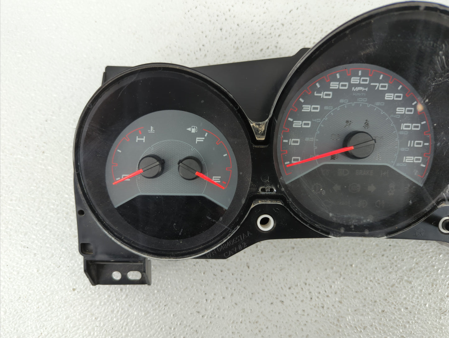 2011-2014 Dodge Avenger Instrument Cluster Speedometer Gauges P/N:P56046511AH P56046511AF Miles: Fits Fits 2011 2012 2013 20