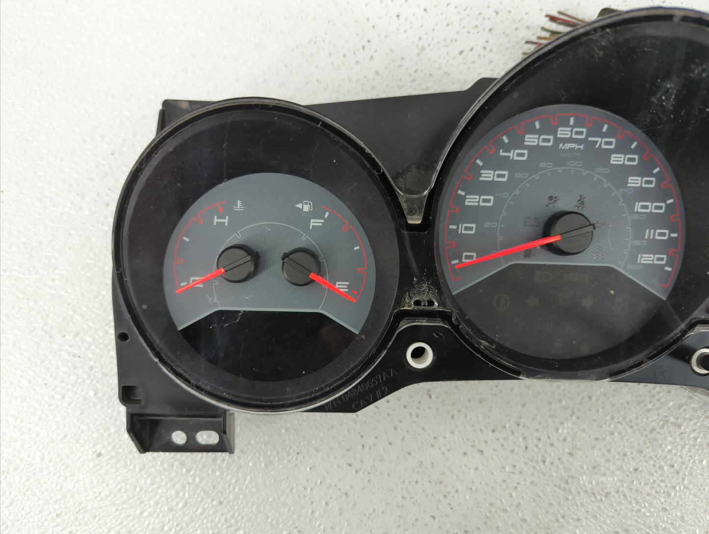 2011-2014 Dodge Avenger Instrument Cluster Speedometer Gauges P/N:P56046511AH P56046511AF Fits Fits 2011 2012 2013 2014 OEM 