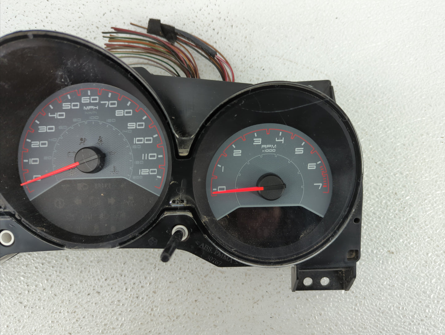 2011-2014 Dodge Avenger Instrument Cluster Speedometer Gauges P/N:P56046511AH P56046511AF Fits Fits 2011 2012 2013 2014 OEM 