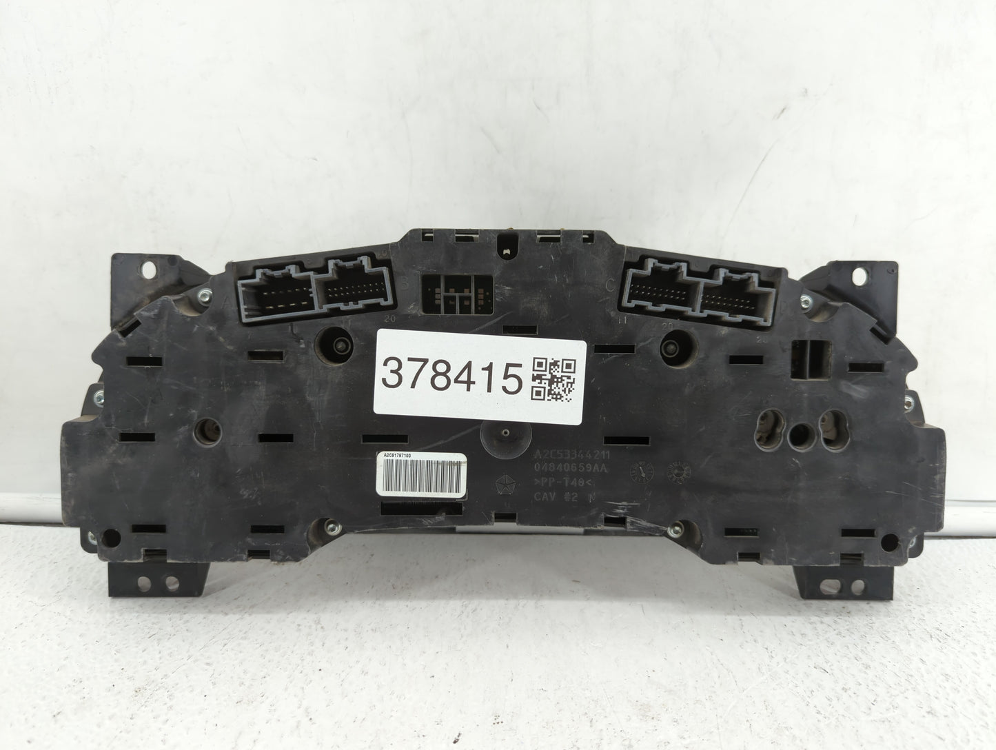 2011-2014 Dodge Avenger Instrument Cluster Speedometer Gauges P/N:P56046511AE P56046511AH Fits Fits 2011 2012 2013 2014 OEM 