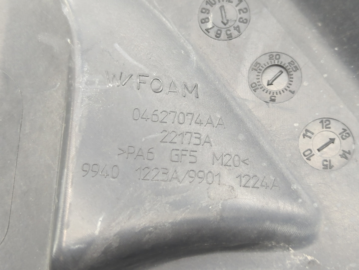 2013 Dodge Avenger Engine Cover Black - Oemusedautoparts1.com