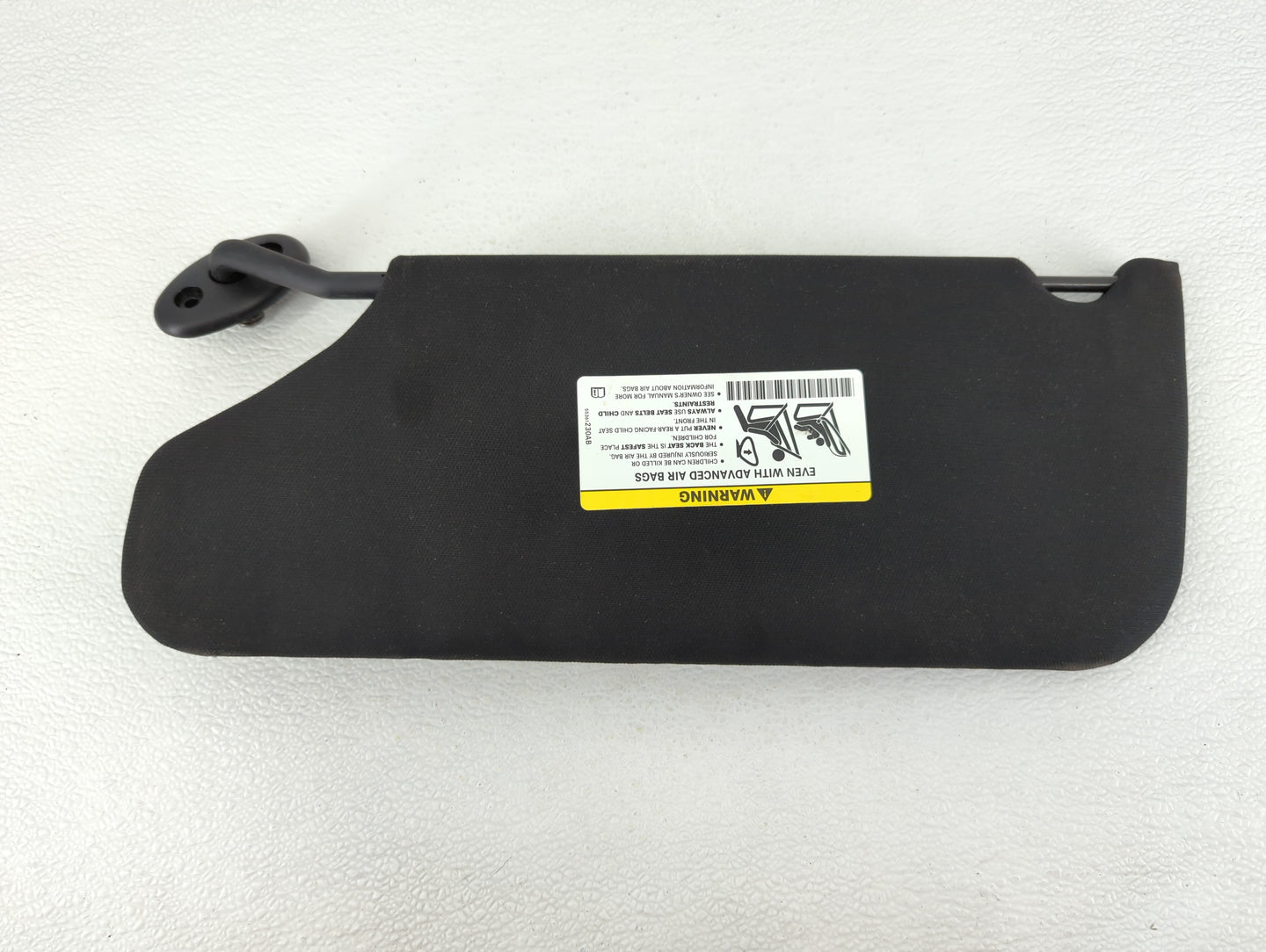2011-2014 Dodge Avenger Sun Visor Shade Replacement Passenger Right Mirror Fits Fits 2011 2012 2013 2014 OEM Used Auto Parts