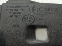 2013 Dodge Avenger Interior Rear View Mirror Replacement OEM P/N:E11026130 Fits OEM Used Auto Parts - Oemusedautoparts1.com